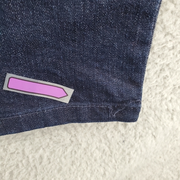 Denim 24/7 Jeans Wide Leg Dark Wash Womens Plus Size 20W Blue - Picture 5 of 10